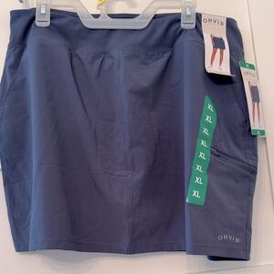 Orvis Navy Skort with Pockets